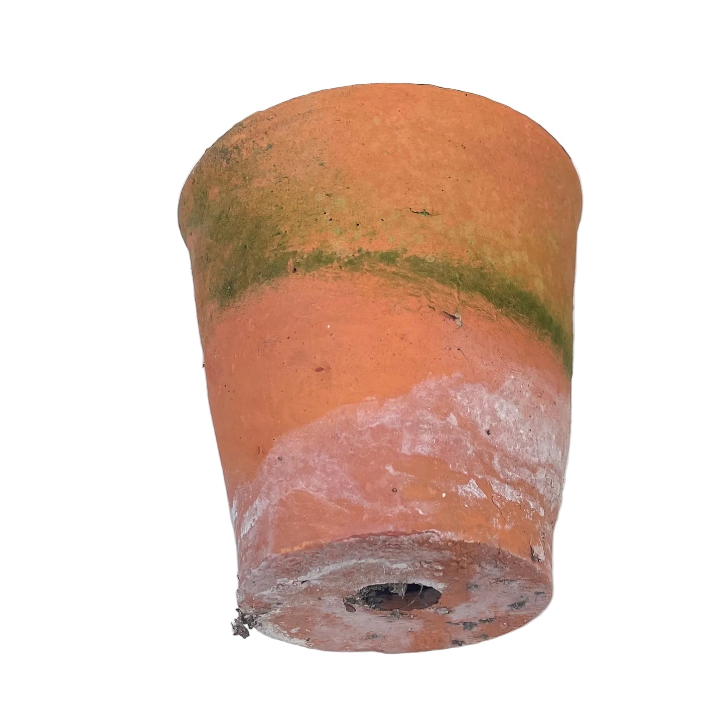 Vintage terracotta small handmade pot D 10cm H 10cm
