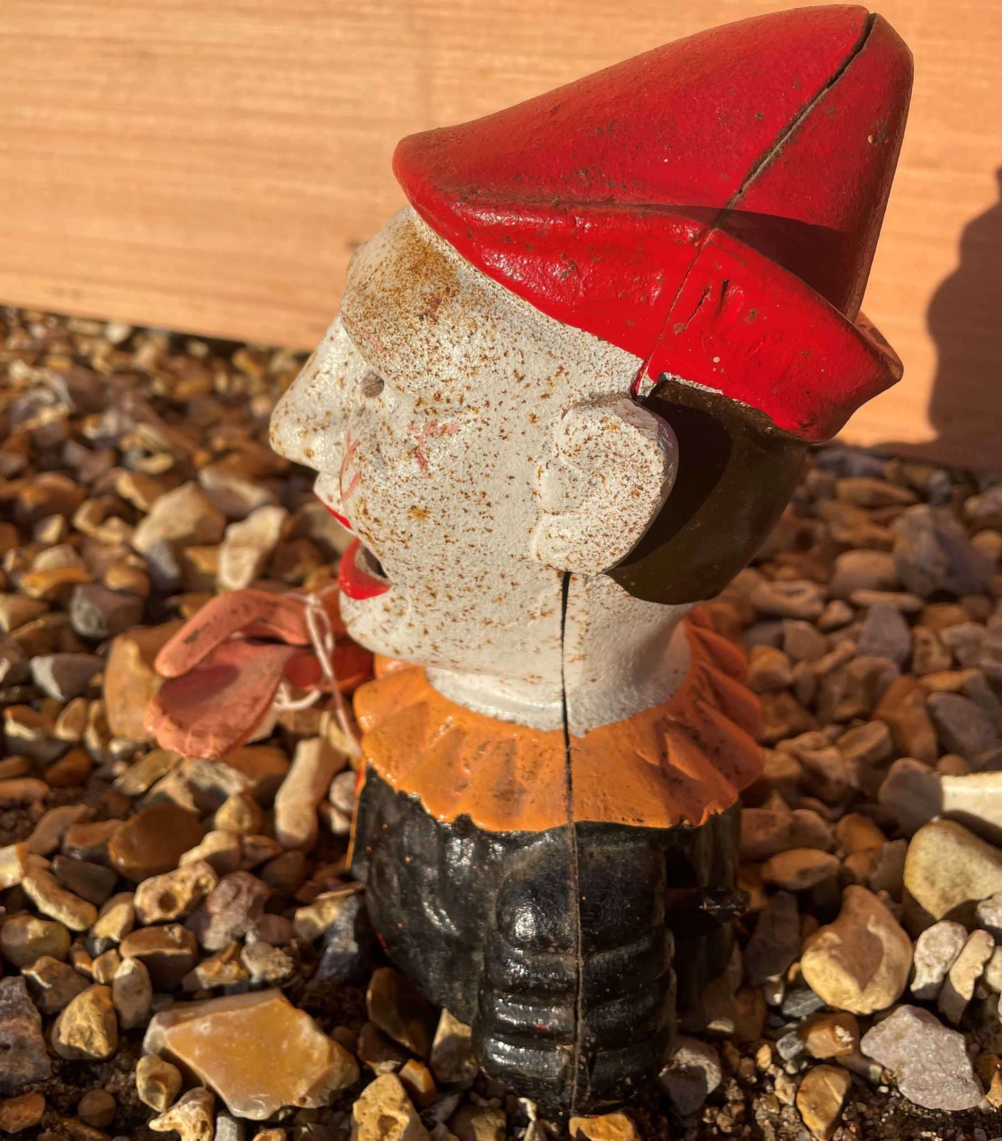 Cast Iron Clown Money Box