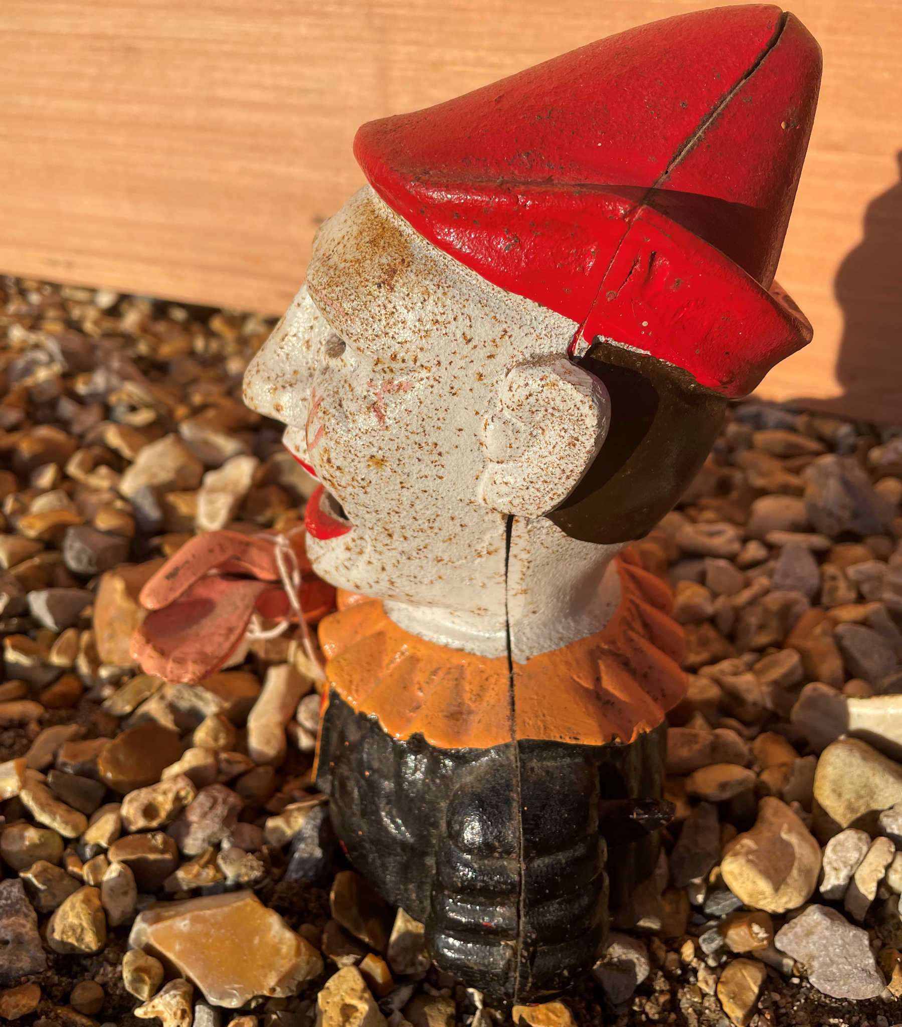 Cast Iron Clown Money Box