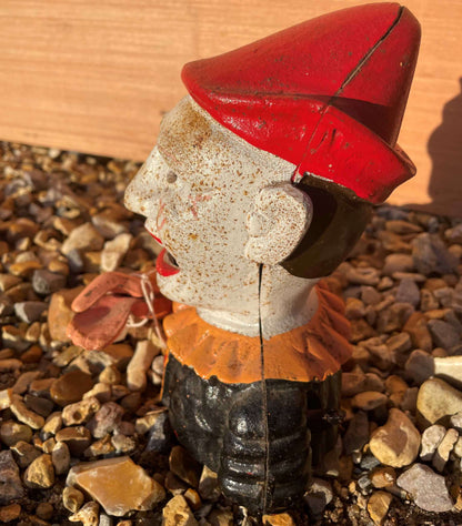 Cast Iron Clown Money Box