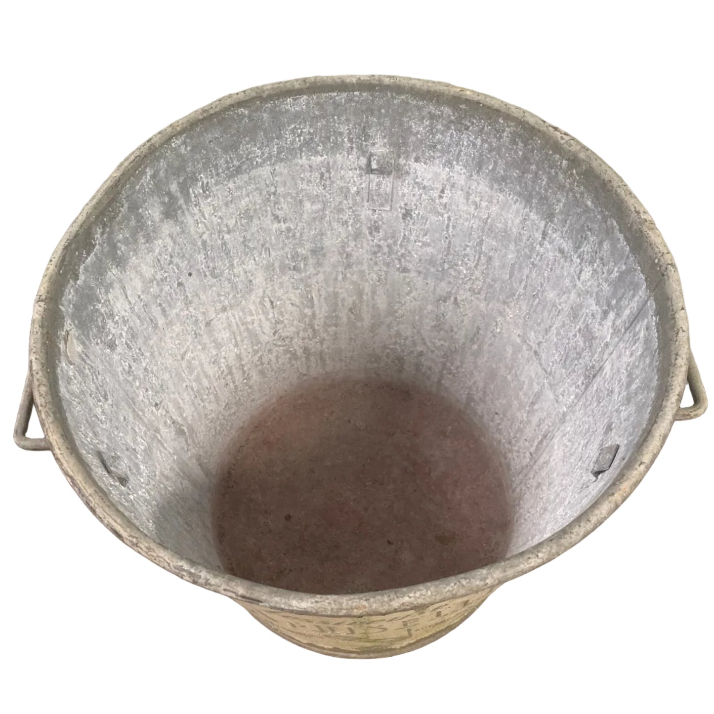 Vintage metal galvanised bucket.