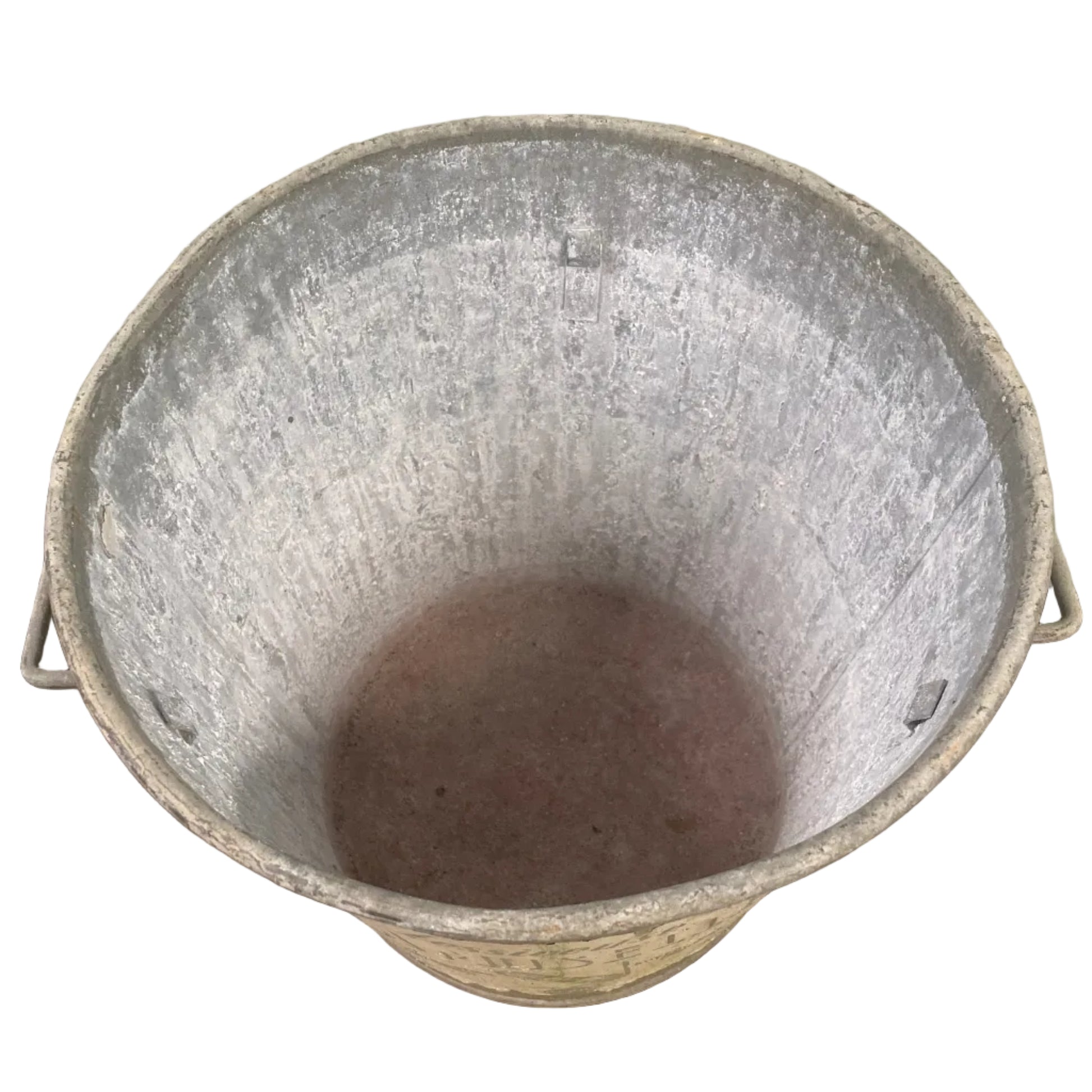 Vintage metal galvanised bucket.
