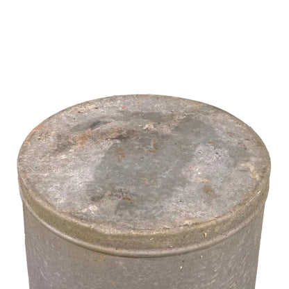 Vintage metal galvanised bucket.