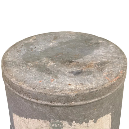 Vintage metal galvanised bucket.