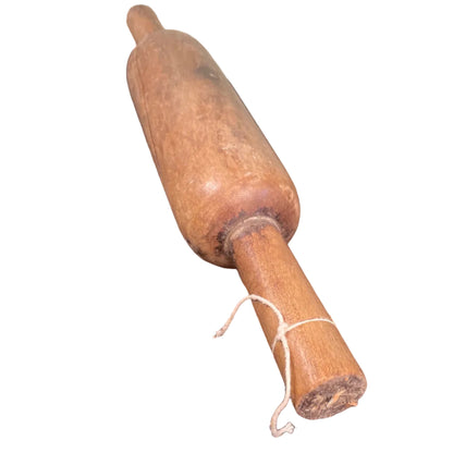 Indian wooden chapati rolling pin