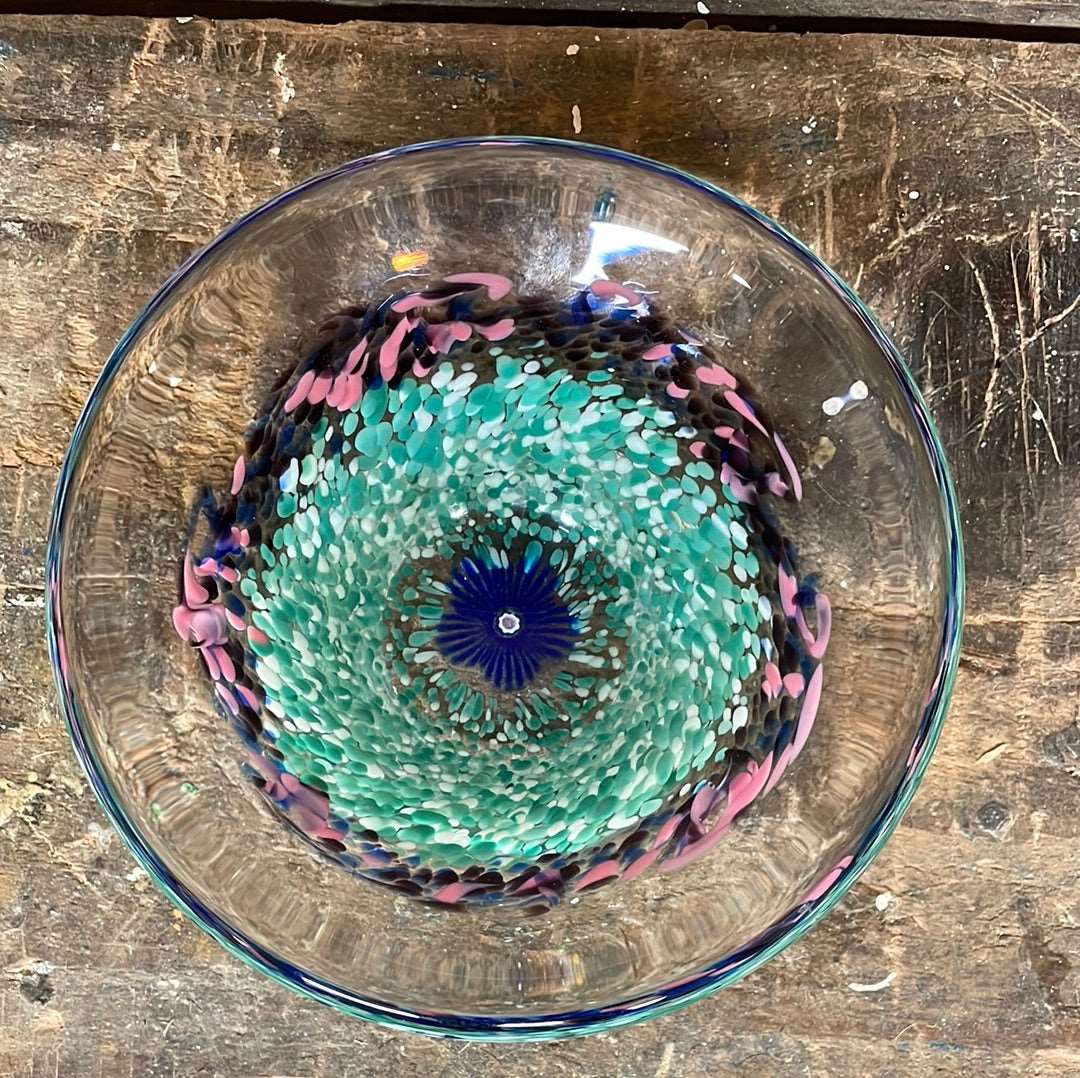 Caithness decorative dish Springtime Flowers.