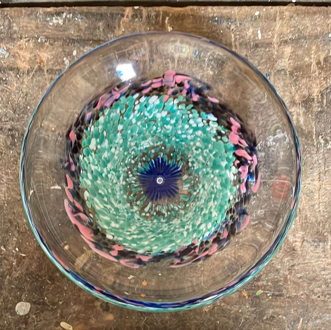 Caithness decorative dish Springtime Flowers.