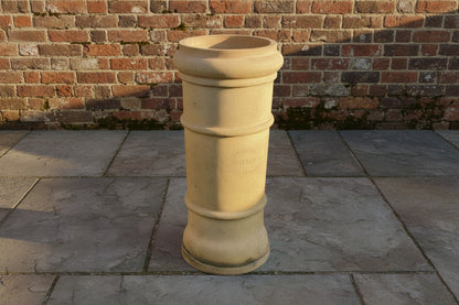 Vintage pale Poole terracotta chimney pot.