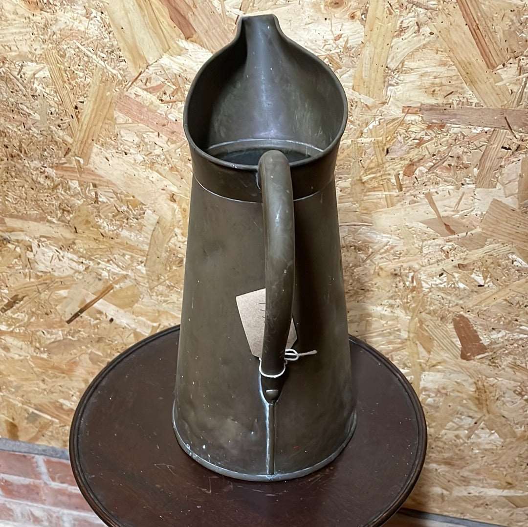 Vintage brass water pitcher jug.
